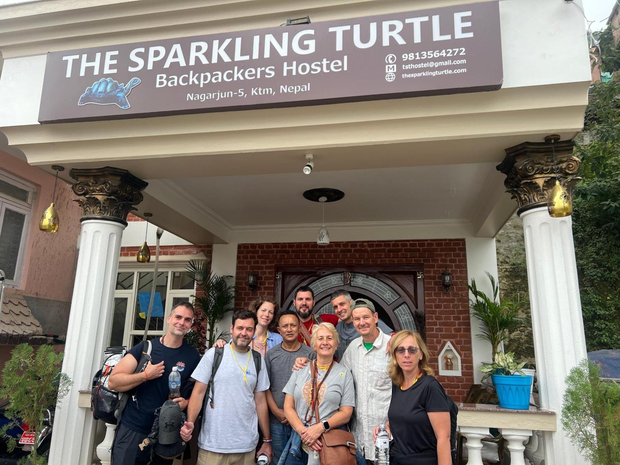 The Sparkling Turtle Backpackers Hostel Kathmandu Exterior foto